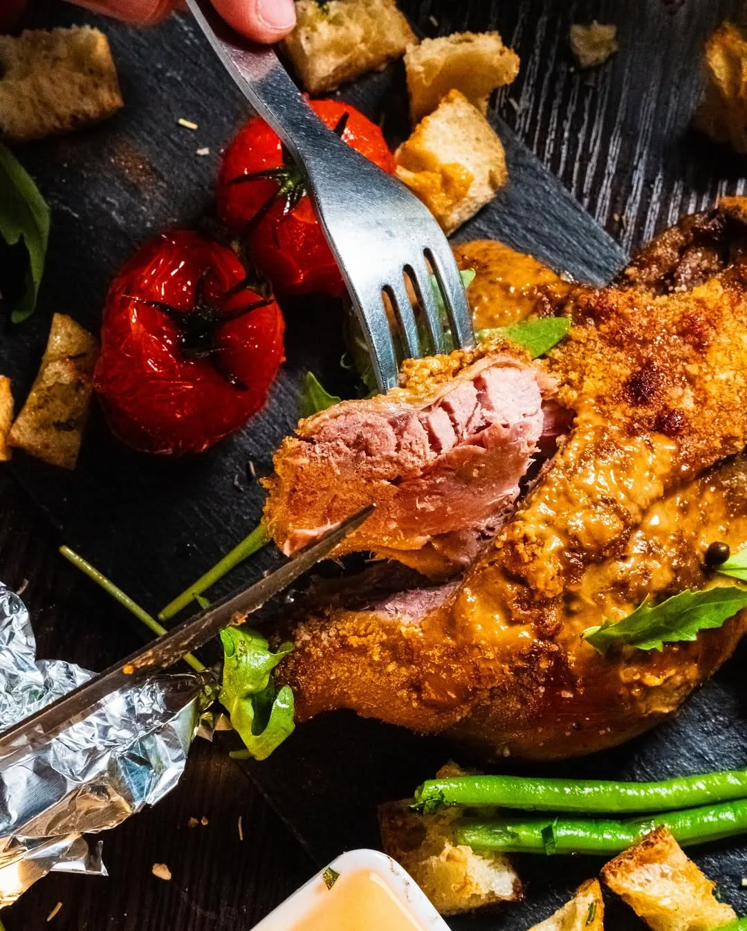 Duck confit — Le Petit Gourmet, restaurant français halal Paris 9